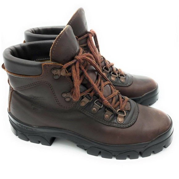 Danner Shoes Danner Mens Sz 9 Brown Leather Mountain Hiking Work